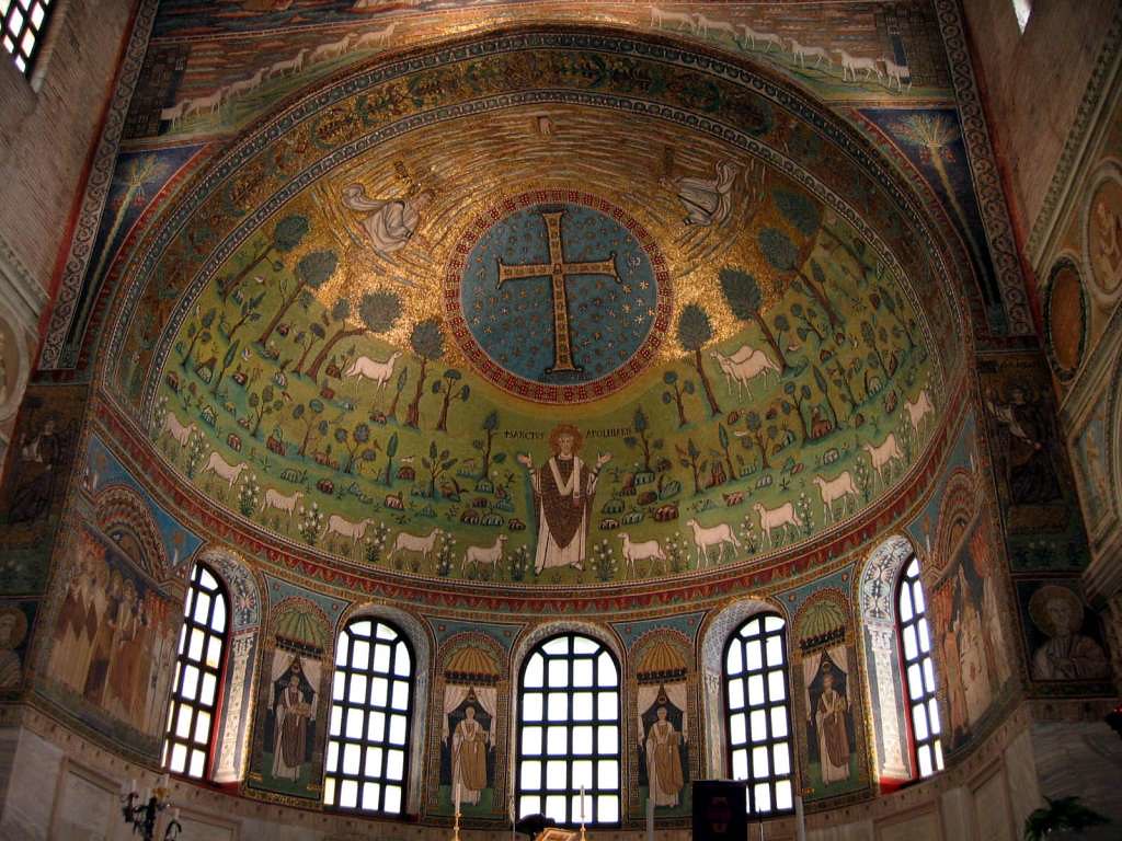 Sant' Apollinare Mosaics Stunning mosaics from the sixth c… Flickr