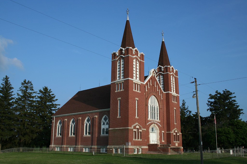 Coon Prairie Lutheran Church Old Lutheran Church in the co… Flickr