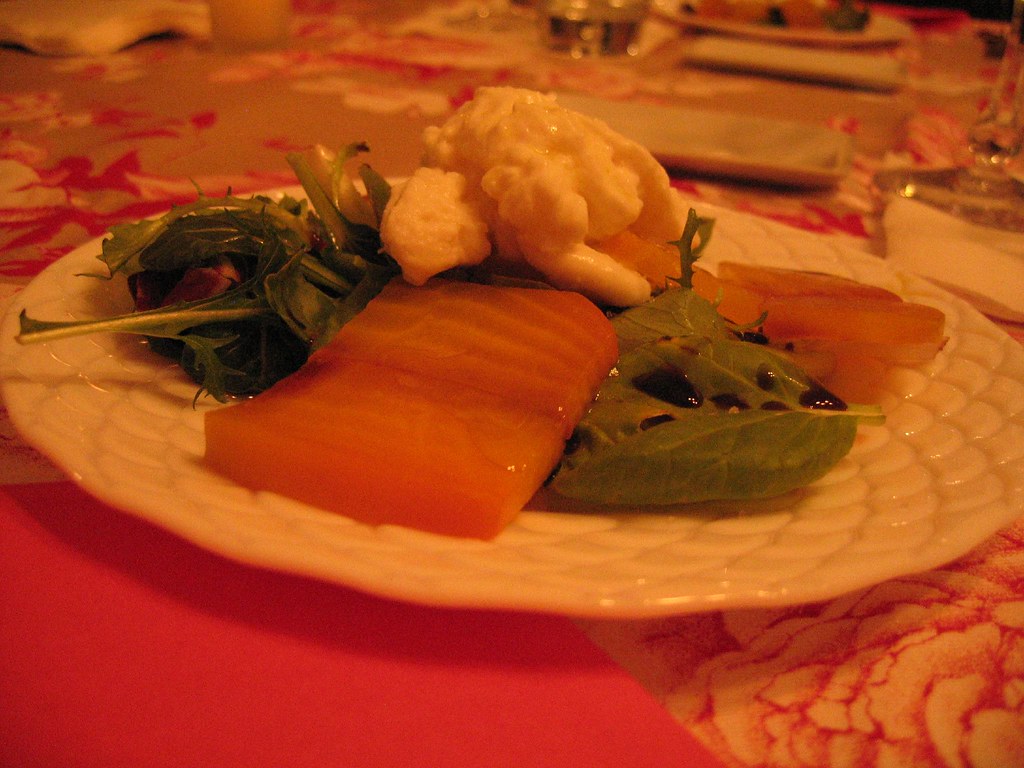 Gioia burrata cheese with roasted golden beets mimisip Flickr