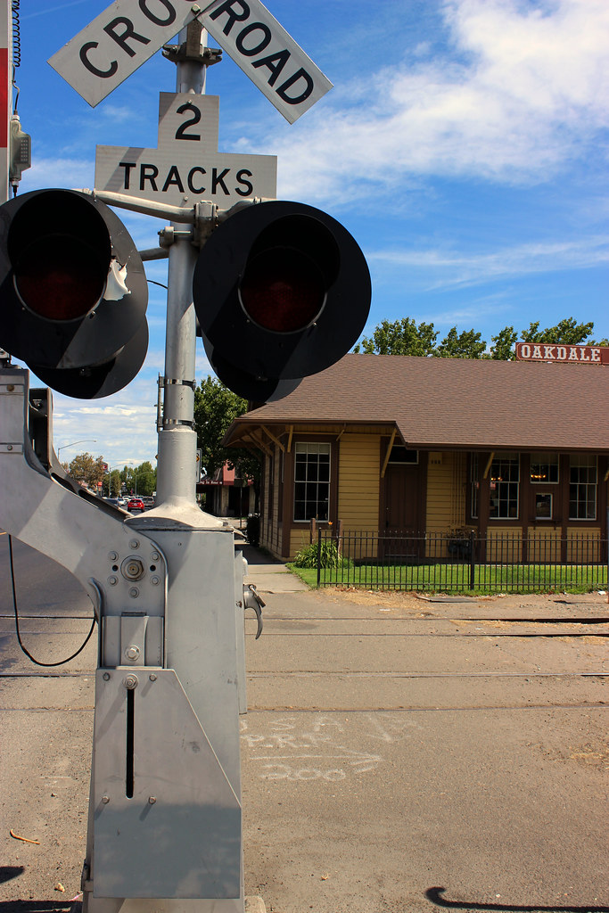 Oakdale Crossing Oakdale Station is now a Cowboy museum California