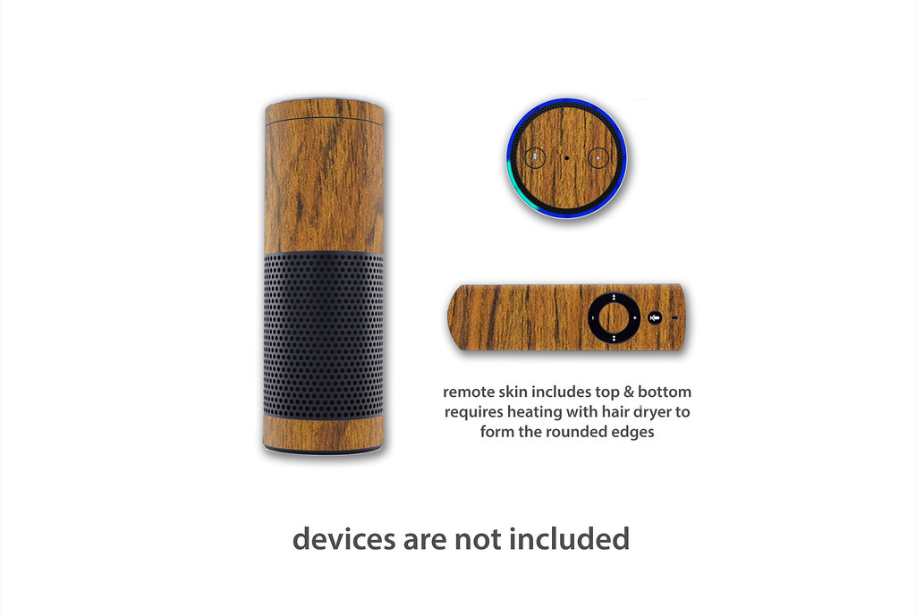 Teak Wood Amazon Echo skin kit series Wood!! Now availab… Flickr