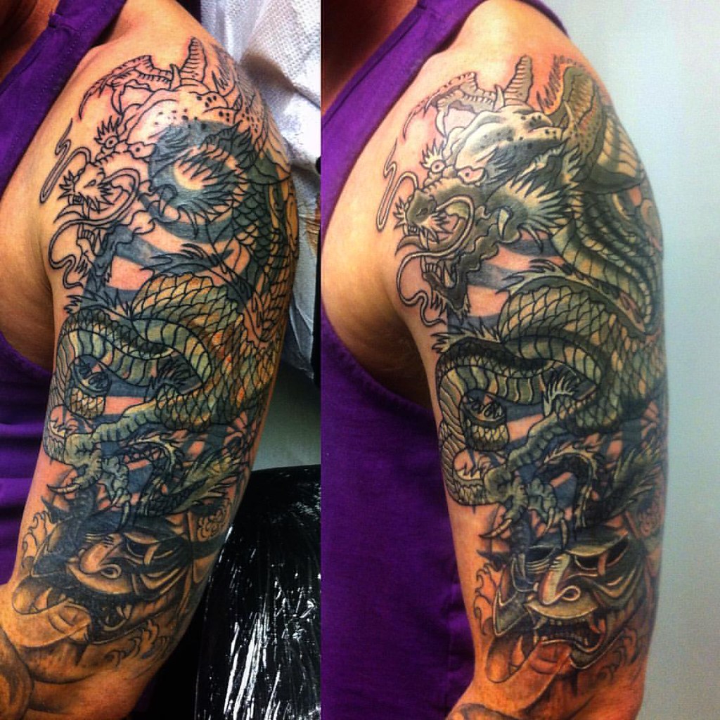 8 Hours Session For This Massive Black Tribal Cover Up. Ha… | Flickr 1024_x_1024_jpg