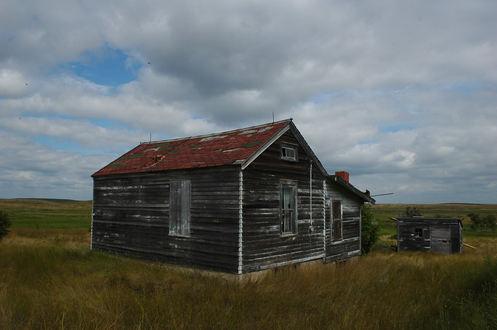 Zahl, North Dakota This house which stood next to my prope… Flickr