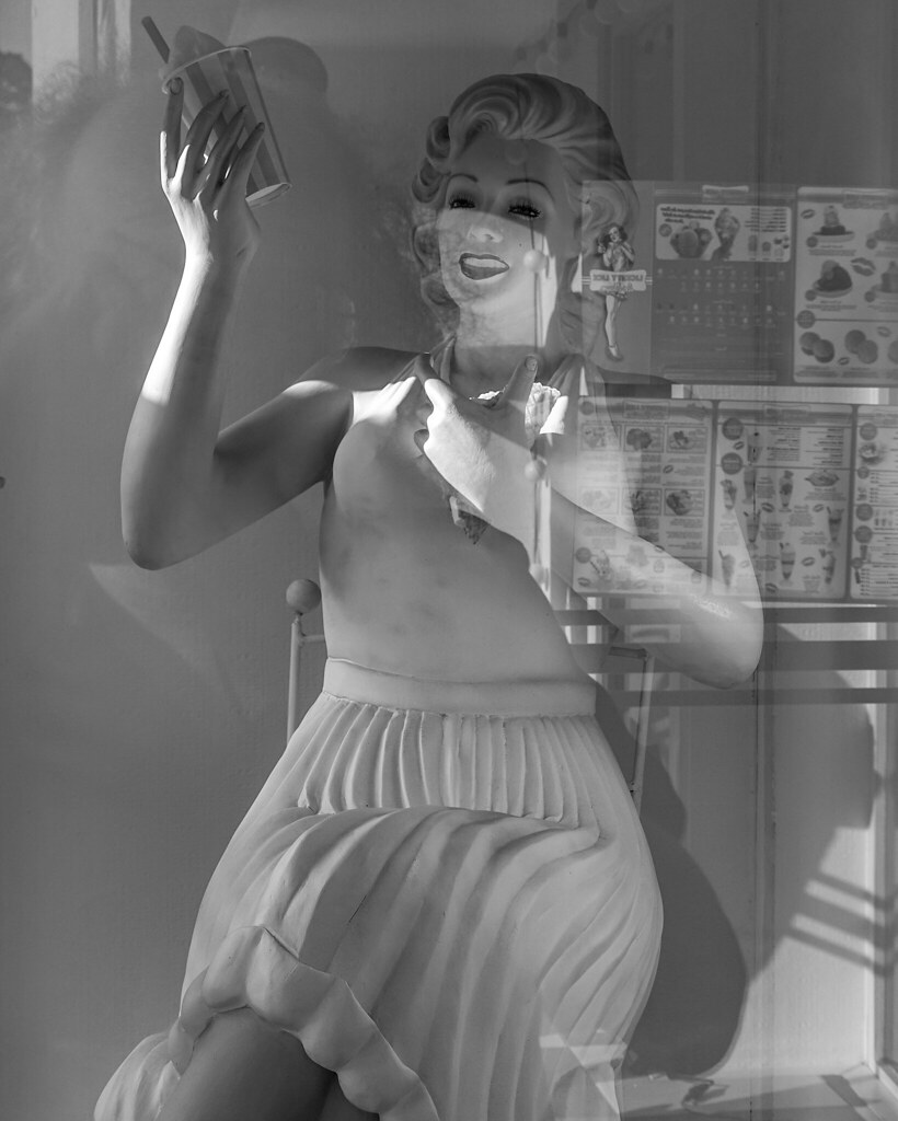 Ice cream parlour window display Leamington Spa Steve Flickr