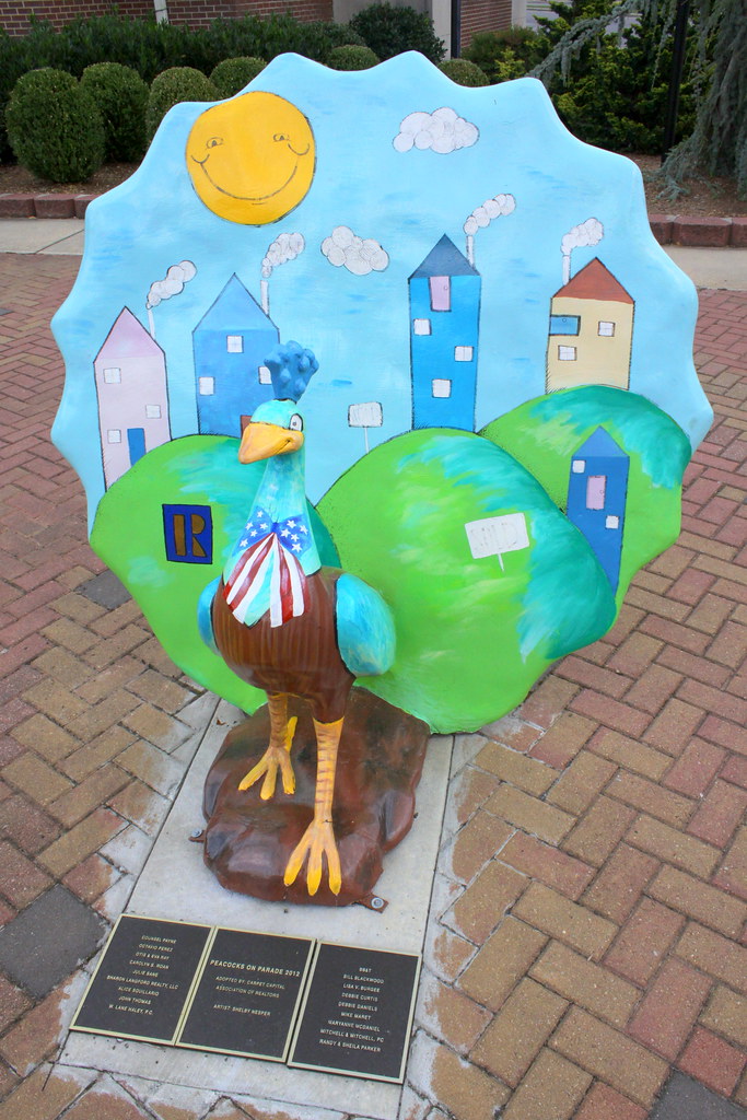 Realtor Peacock Peacocks on Parade Dalton, GA In 2012,… Flickr
