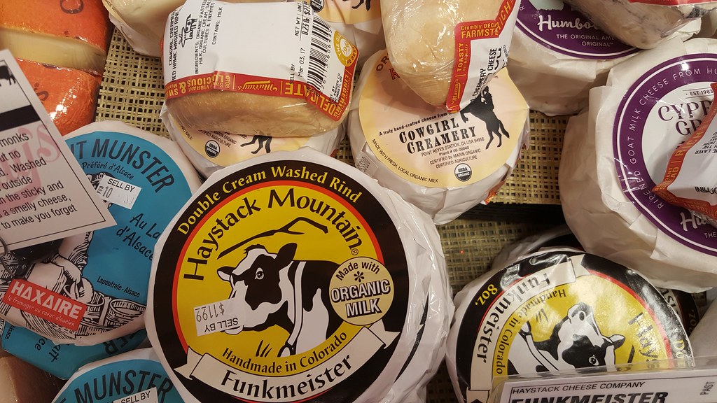 Haystack Mountain Cheese A local cheese at my local grocer… Flickr