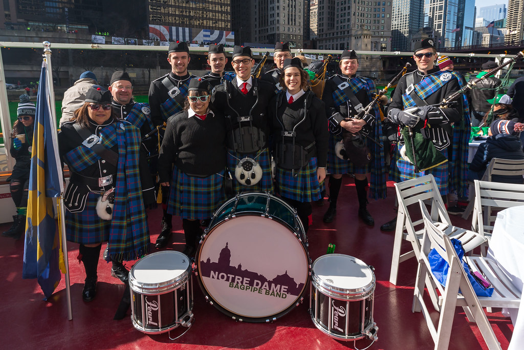 20170311 ND Bagpipe Band Chicago St. Patricks Day Parade Flickr