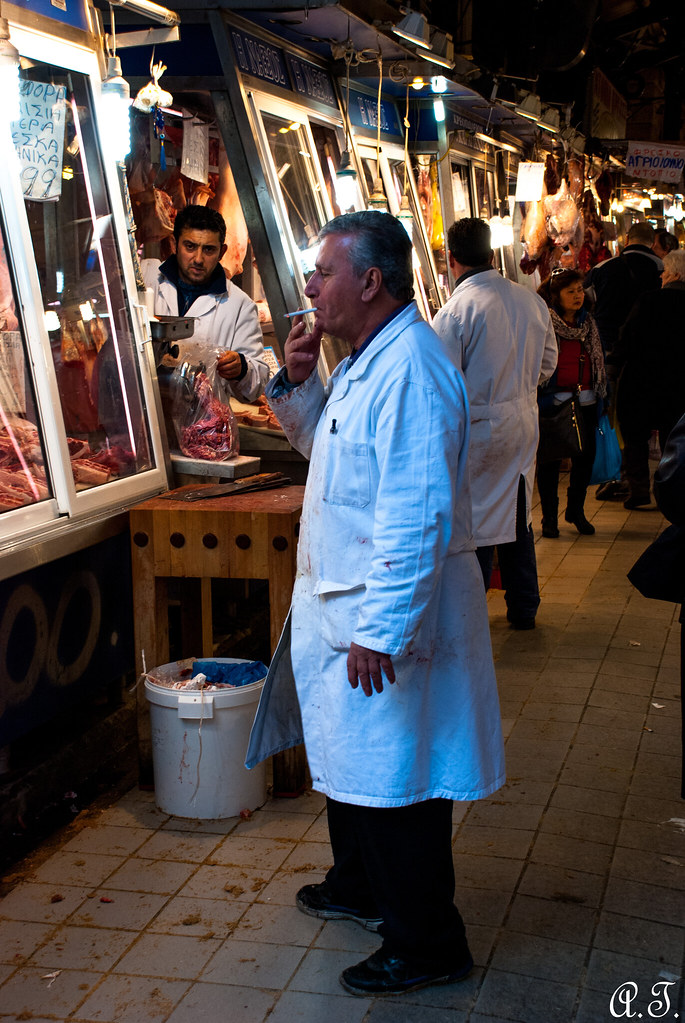 Meat Market downtown Athens Alexander Tsoskounoglou Flickr