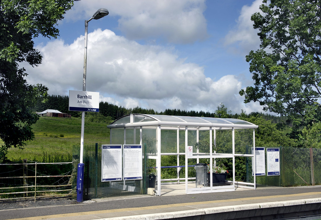 Barrhill Station, South Ayrshire, Scotland, 2015 Barrhill … Flickr