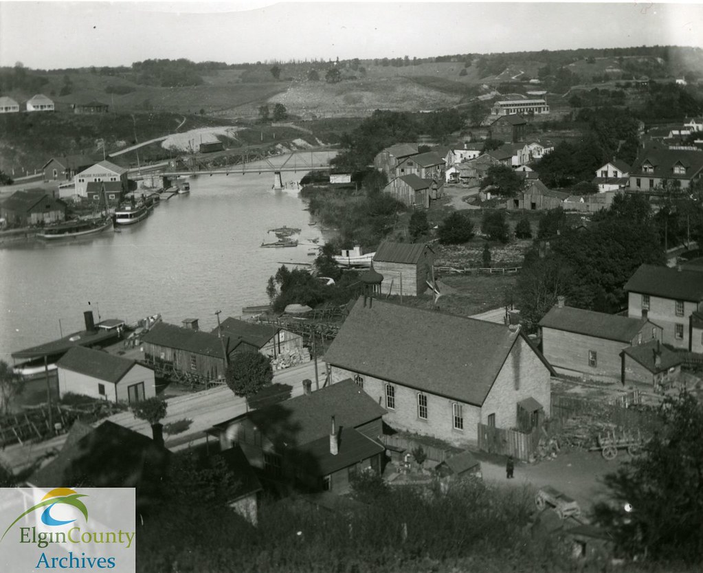 Port Stanley, Looking North from Hillcrest, ca. 1910 Flickr