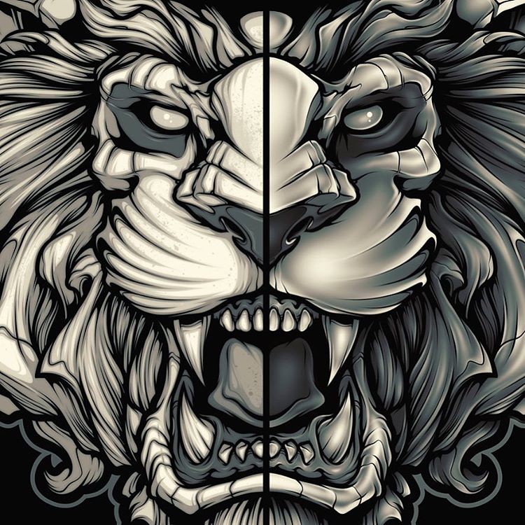 Which Side Do You Like Better? I'm Torn. #Hiphop #Lion #Ki… | Flickr 750_x_750_jpg