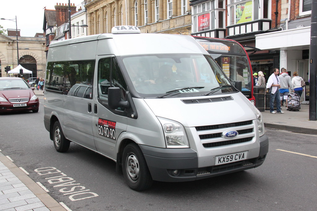 133575 OnLine Taxis, Salisbury (YWI) KX59CVA Salisbury Ken