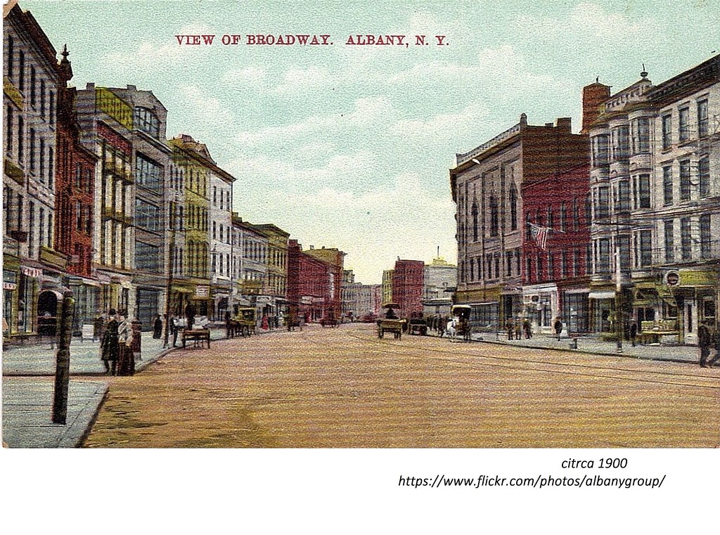 Broadway albany ny c. 1900 AlbanyGroup Archive Flickr