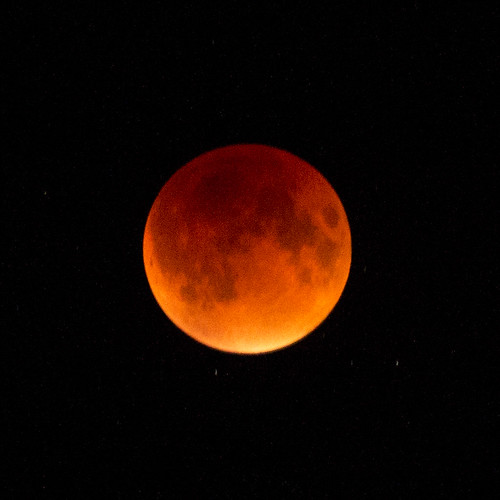 Super harvest blood moon September 27, 2015 In upstate NY Flickr