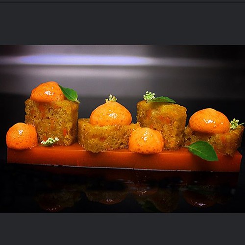 Warm carrot terrine, carrot cake, carrot Espuma bachoursi… Flickr
