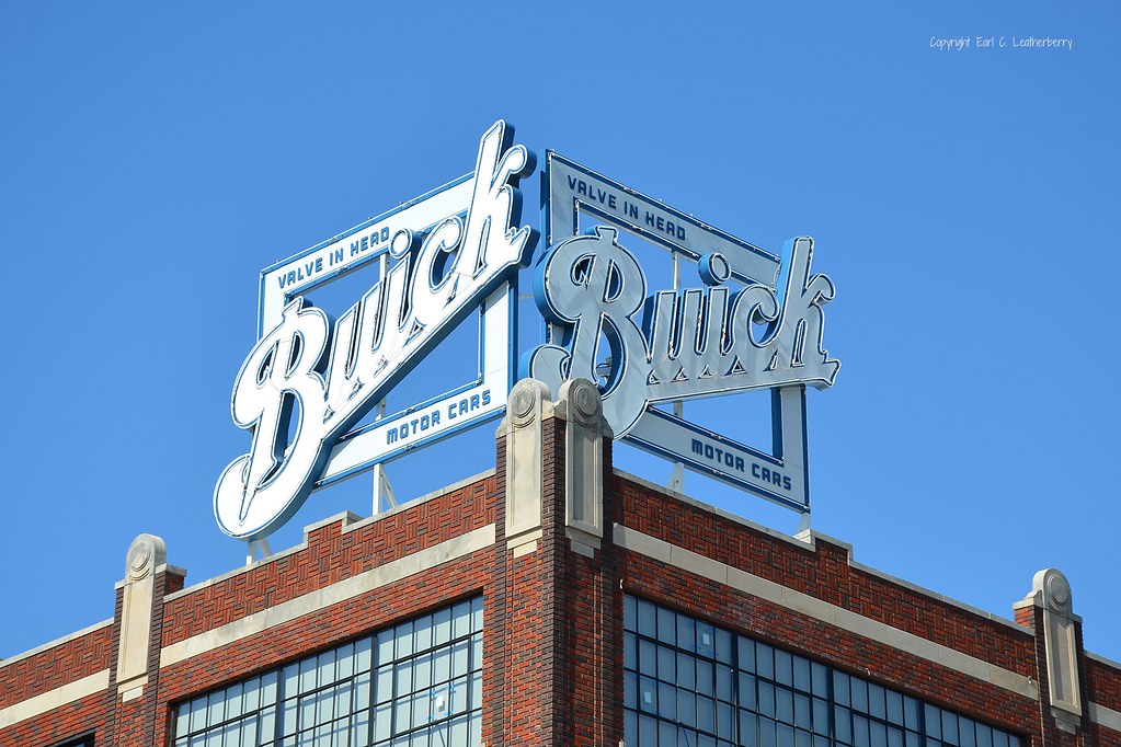 Oklahoma, Oklahoma City, Buick (Replica sign) The Buick Mo… Flickr