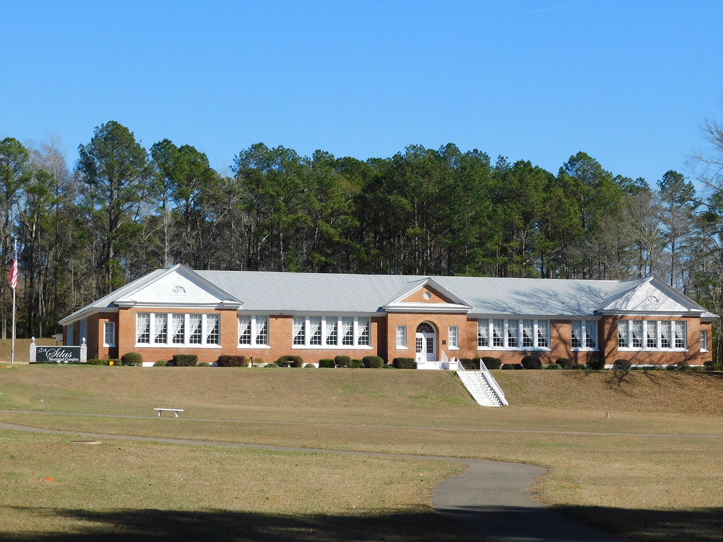 Old Silas Schoolhouse Silas, Alabama Constructed in 1936, … Flickr