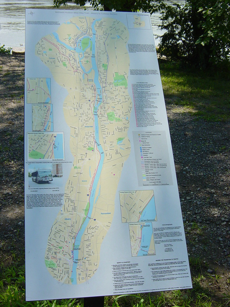corning trail map the trail has an excellent map at this s… Flickr