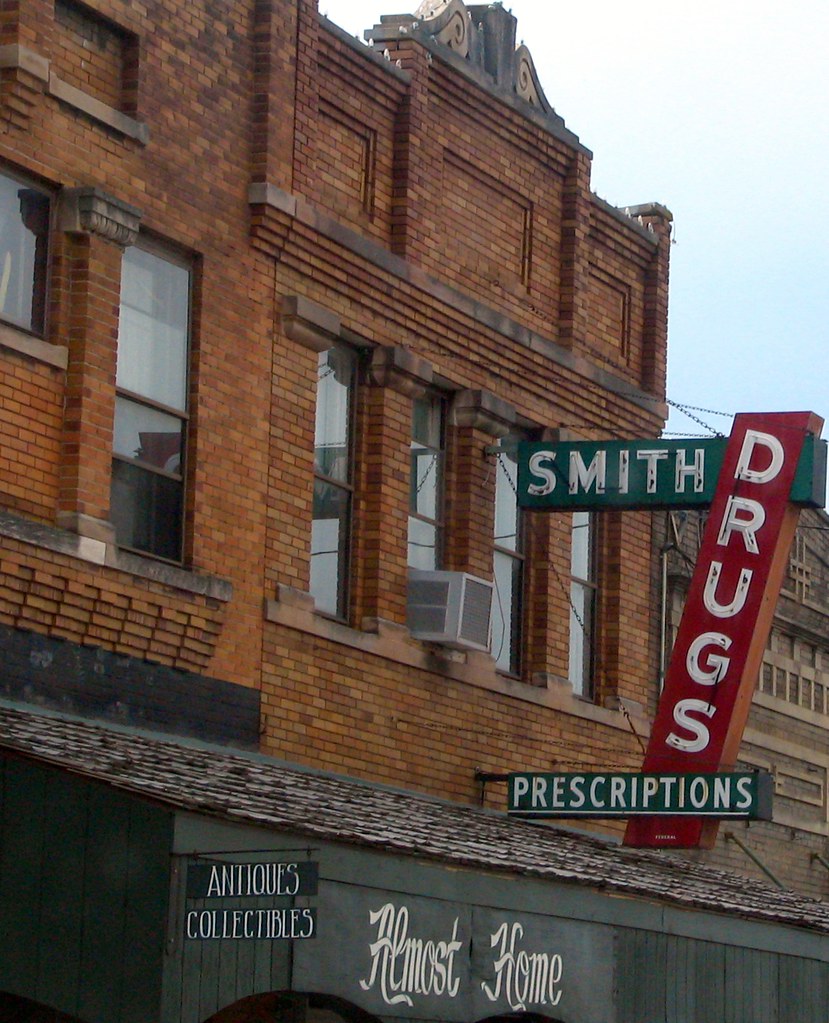 Smith Drugs sign Hodgenville, Ky near the town square Brent Moore