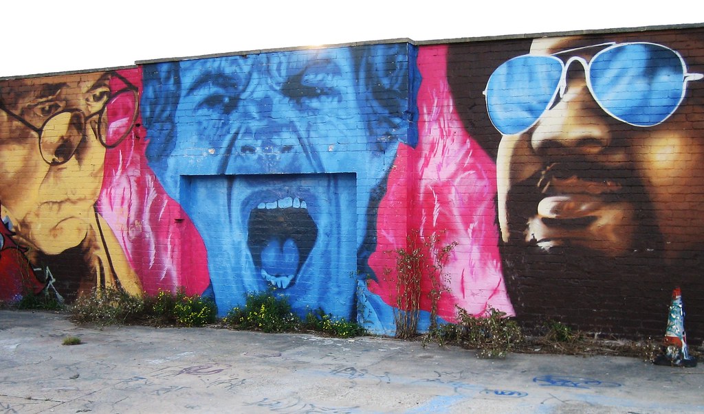 bournemouth graffiti In a car park off Holdenhurst Road. Tanya Hart