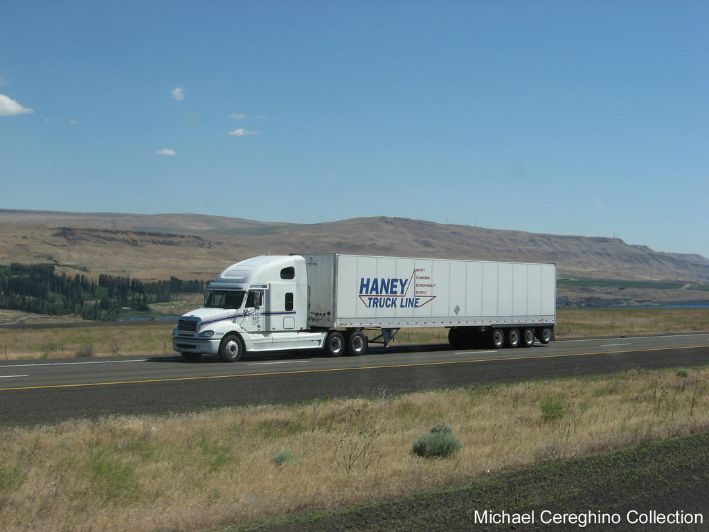 Haney Truck Line Freightliner Columbia Haney Truck Line Fr… Flickr