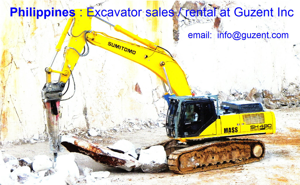Excavator / Backhoe sales & rental Philippines Excavator /… Flickr