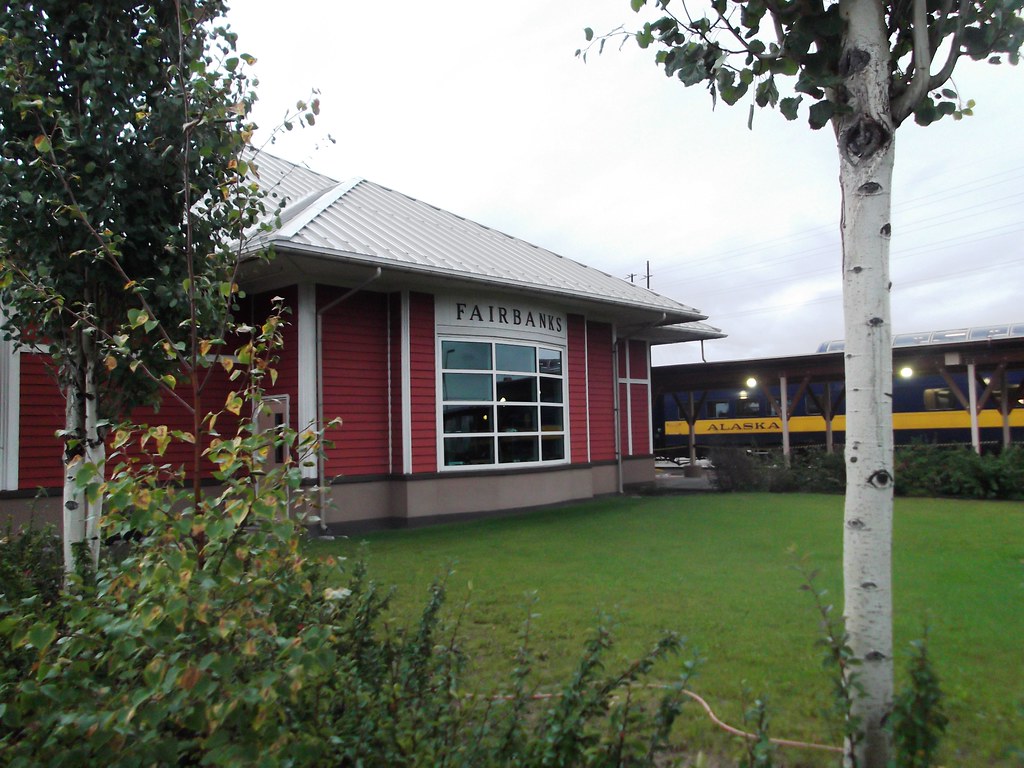 Fairbanks, Alaska, Depot, Station, Alaska Railroad a photo on Flickriver