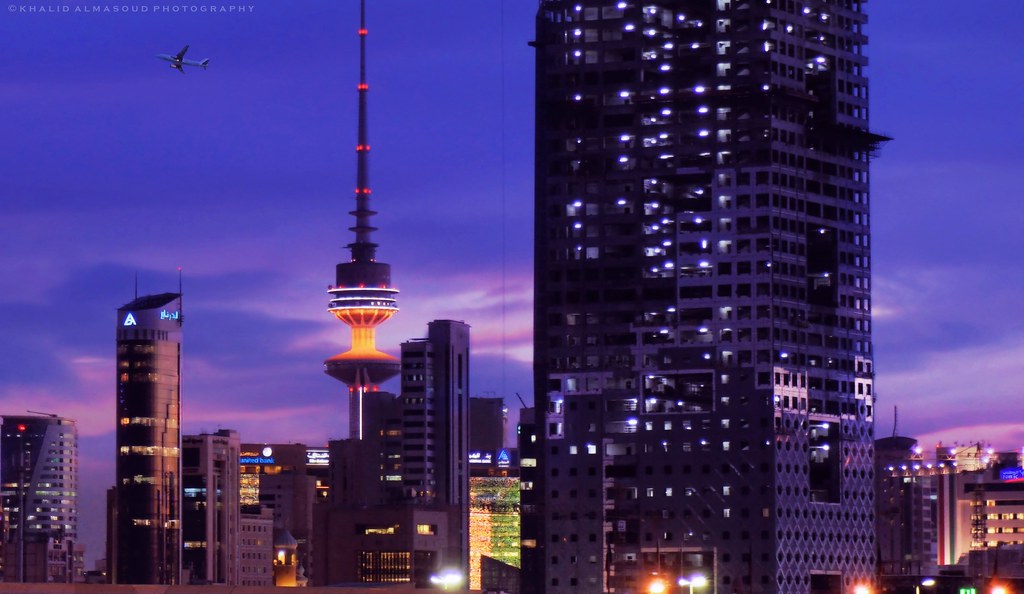 Evening Kuwait City Kuwait at the evening time. closeup… Flickr