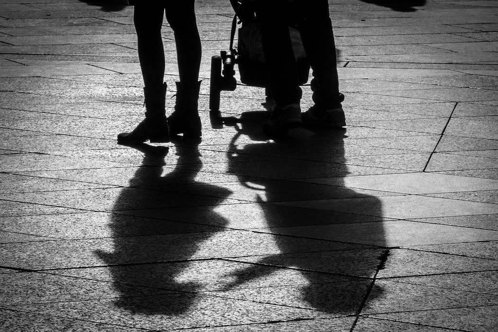 Schatten Gespräch Wilfried Stevens Flickr