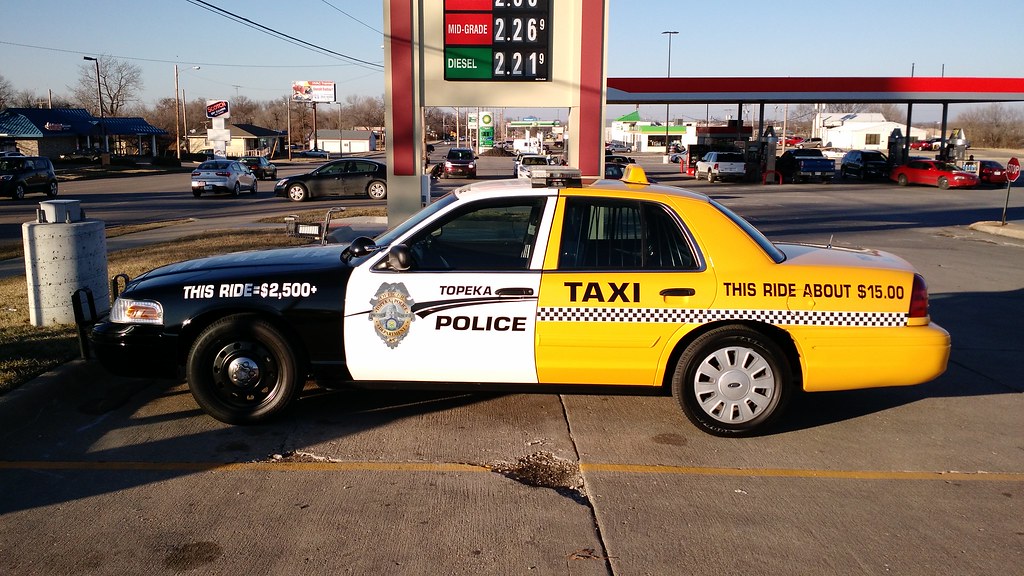 Topeka KS Police Department Ford Crown Victoria/ "Cop Cab"… Flickr
