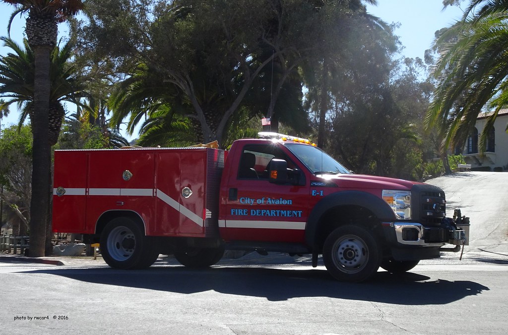 Avalon CA Fire Dept Ford F350 Truck (2) rwcar4 Flickr