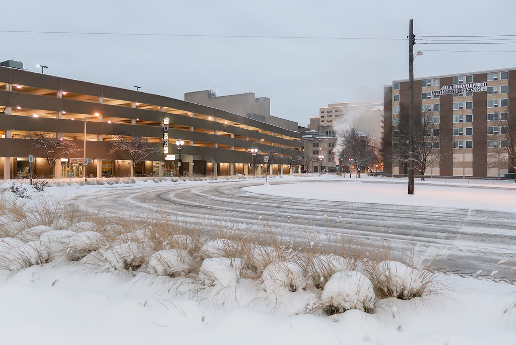 My favorite surface parking lot in downtown Lansing is thi… Flickr
