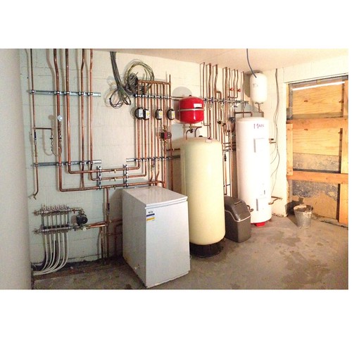 Job 45. Boiler relocated with new accumulator and unvented… Flickr