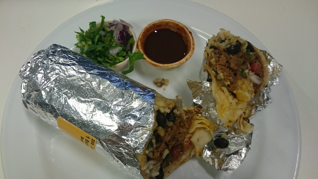Beef burrito AUD10 Guzman y Gomez, Swanston Street, Melb… Flickr