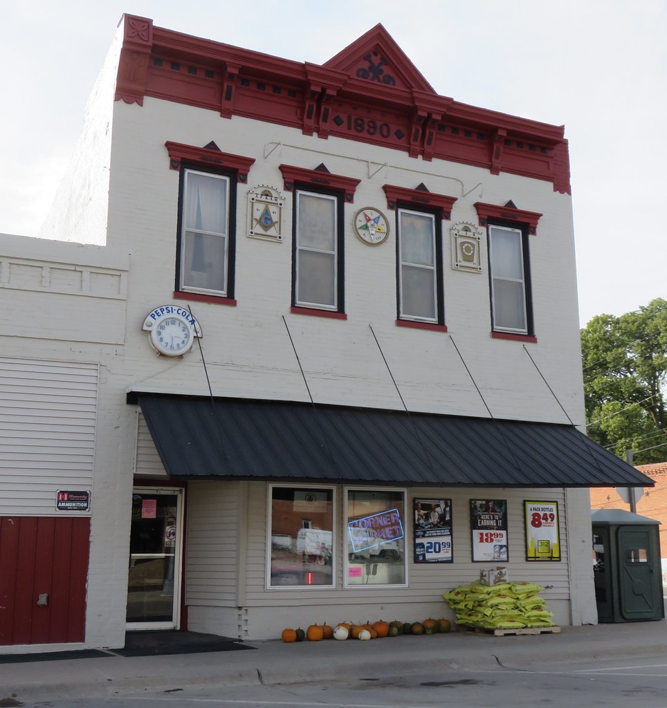 Old Masonic Lodge (Edgar, Nebraska) Built in 1890 Edgar, N… Flickr