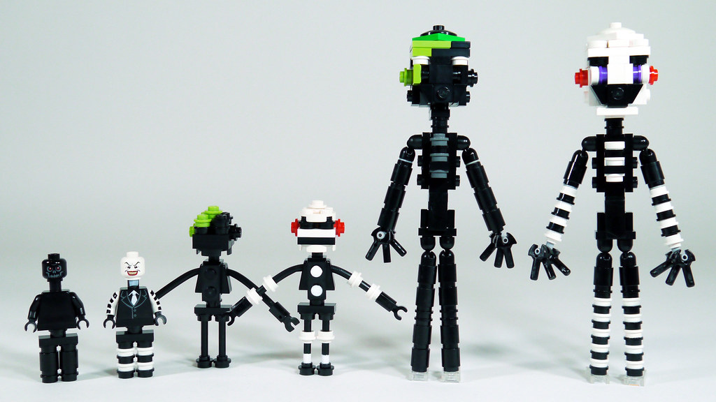 LEGO FNAF Puppet Watch how to build it www.y… Flickr