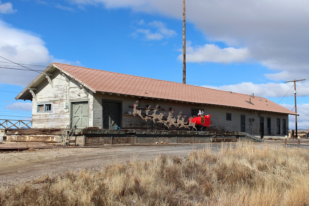 Old Santa Fe Railroad Depot (Hurley, New Mexico) Historic … Flickr