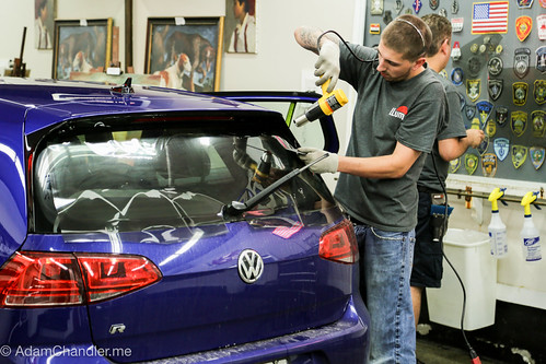 Volkswagen 2016 Golf R - Window Tinting | Went to Tint King … | Flickr