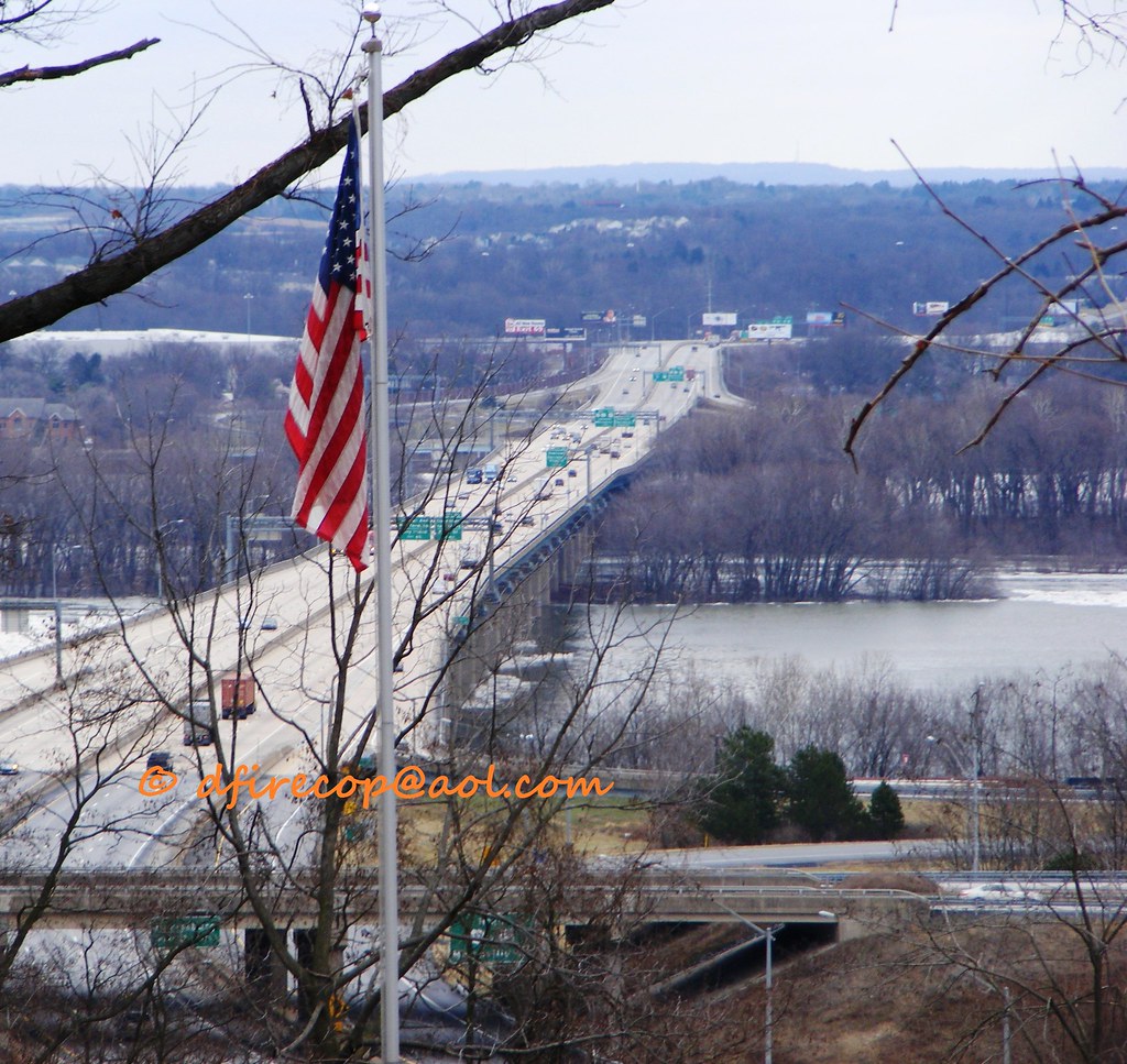 Susquehanna River Harrisburg, PA from Summerdale, PA Hill Flickr