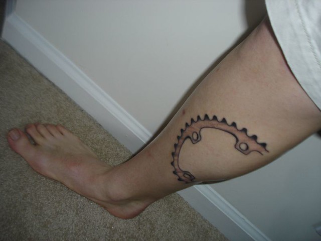 Chainring Tattoo Joe_Bagadonuts Flickr