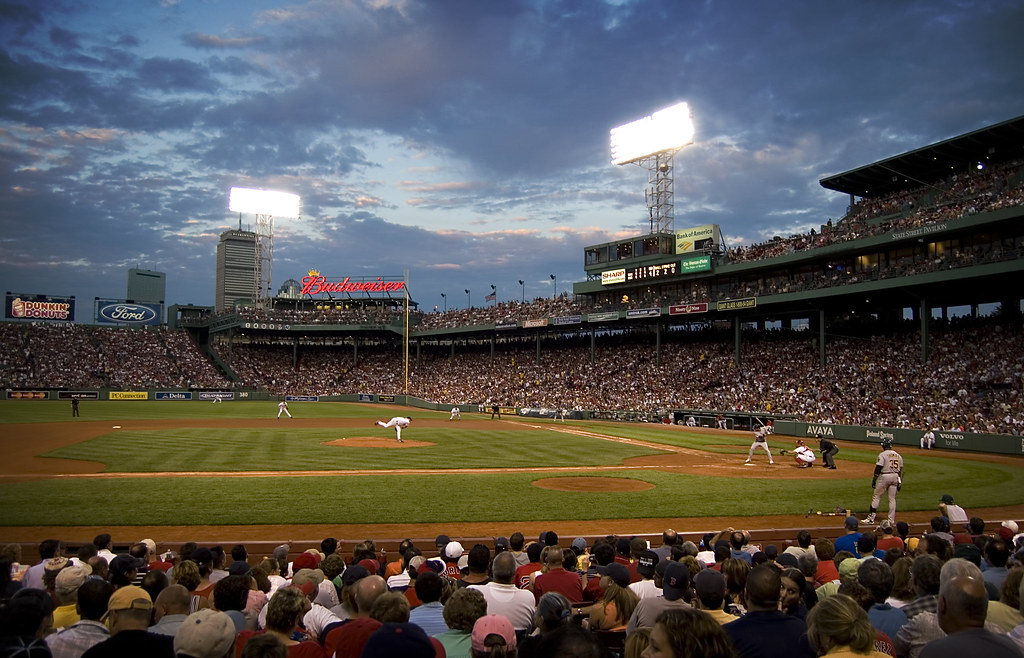 Fenway Park the most beautiful ballpark in the country. Sc… Flickr