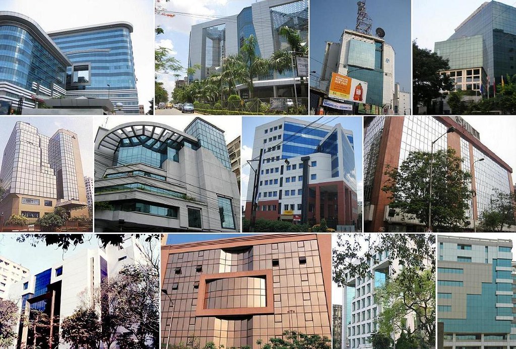 Kolkata Office Buildings II A collage of photos of Kolka… Flickr