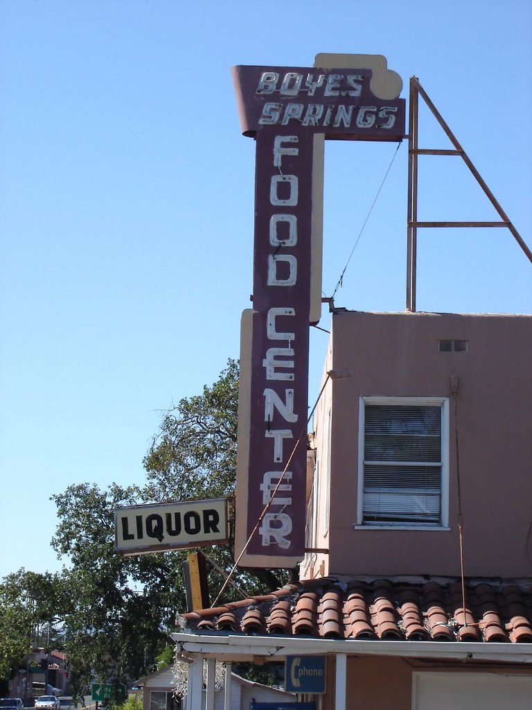 Boyes Springs 40's neon photo by Loren Lloyd. 2006 www.Lor… Flickr
