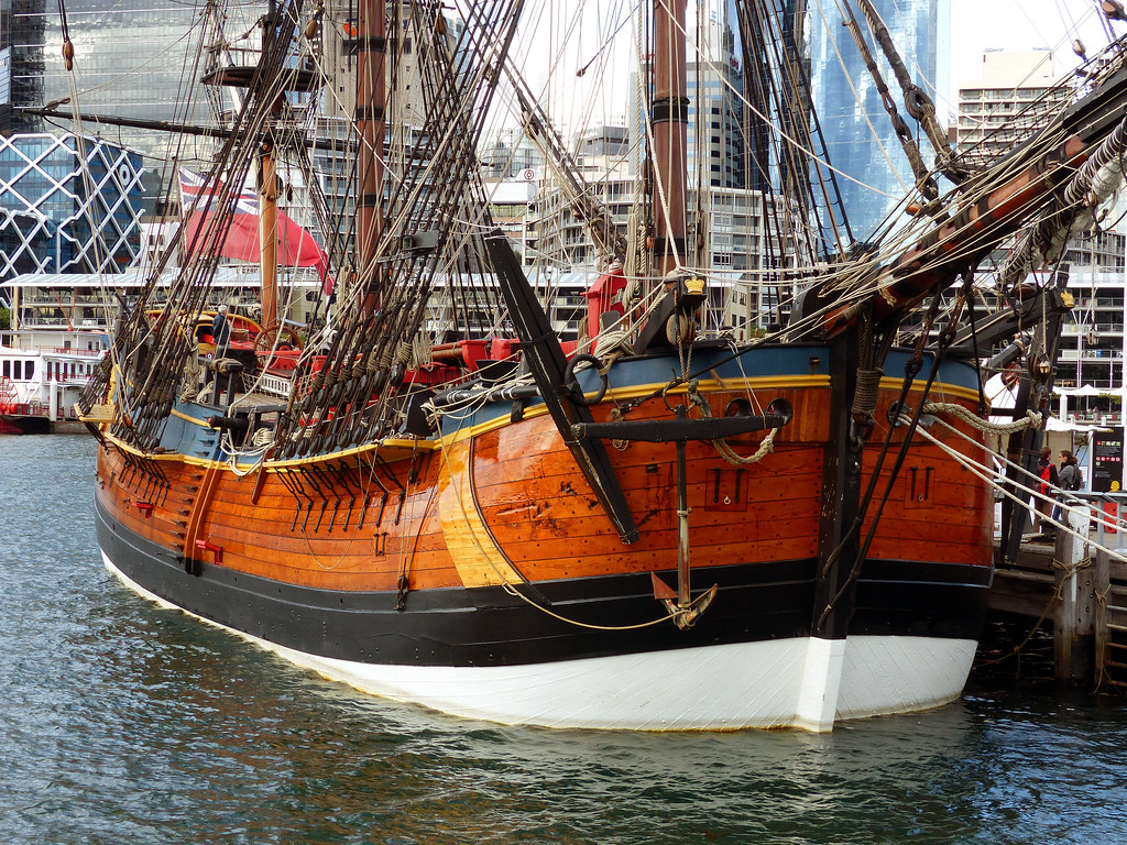 HM Bark Endeavour Replica HM Bark Endeavour Replica is a r… Flickr