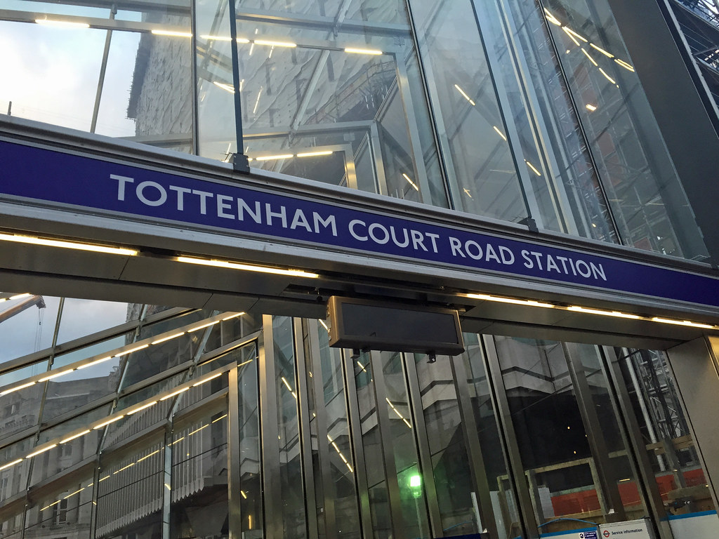 Tottenham Court Road Exit 4, opened 2nd December 2015, lea… Flickr