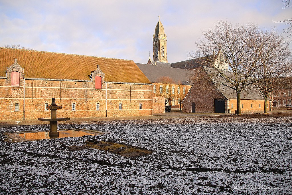 Tongerlo abbey in winter The Tongerlo abbey was founded in… Flickr