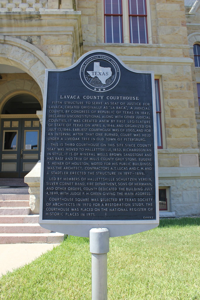 Lavaca County Courthouse, Hallettsville, Texas Historical … Flickr