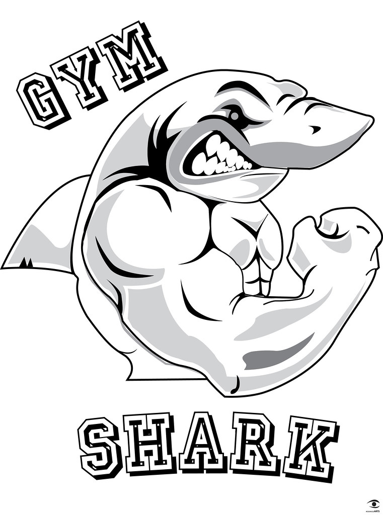 Vector GYM SHARK RodrigoARTS 2015 Contacto rodrigoignacio… Flickr