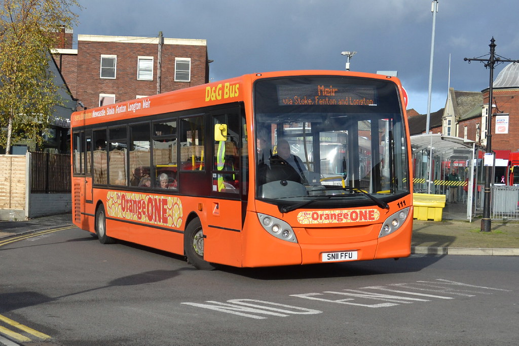 D & G Bus AD Enviro 200 111 SN11FFU NewcastleunderLyme… Flickr