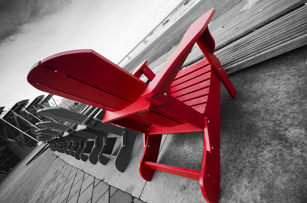 The Red Chair Red chair at the Richmond Oval Gerald Meaden Flickr